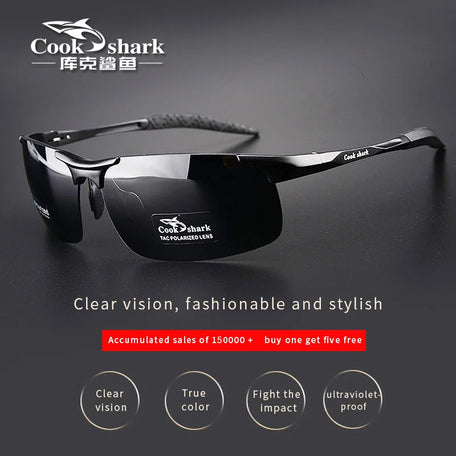 Cook Shark Polarised Photochromic Men's Sunglasses