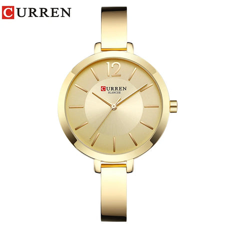 CURREN Fashion Gold Ultra-Thin Women’s Watch