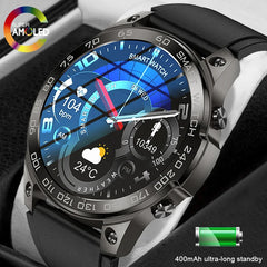 CRTORRS DM50 AMOLED Smartwatch with Bluetooth Call & GPS