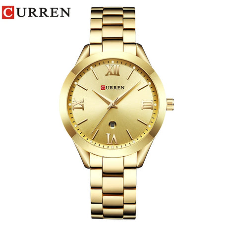 CURREN Retro Ladies Quartz Watch – Elegant and Waterproof