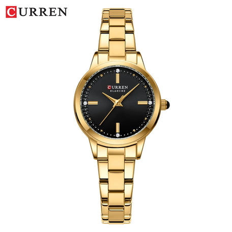 CURREN Women’s Simple Dial Bracelet Quartz Watch